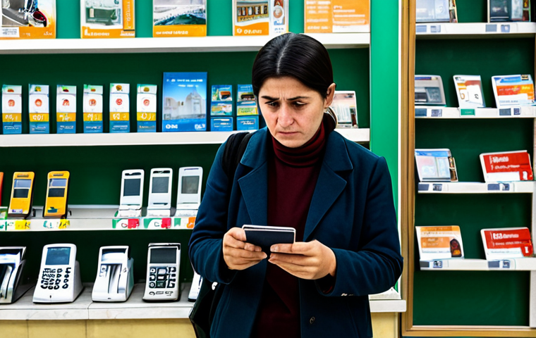 투르크메니스탄 인터넷 사용법 - Prompt 1: The SIM Card Struggle** 투르크메니스탄 인터넷 사용법 - Prompt 1: The SIM Card Struggle**