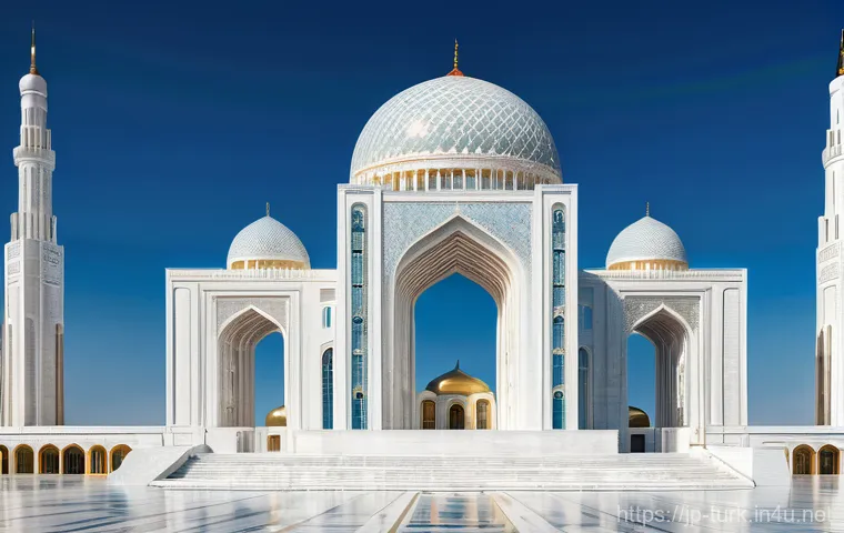 투르크메니스탄과 국제 협력 - **Prompt:** A majestic, artistic representation of Turkmenistan's "Permanent Neutrality" status. The...